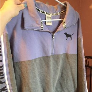 Purple Victoria’s Secret PINK half zip